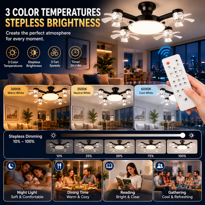 BreezeNova™ — Light Up. Cool Down. Instantly.