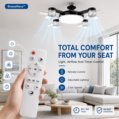 BreezeNova™ — Light Up. Cool Down. Instantly.