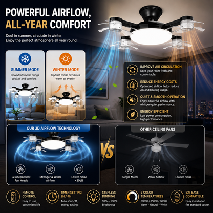 BreezeNova™ — Light Up. Cool Down. Instantly.
